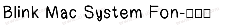 Blink Mac System Fon字体转换